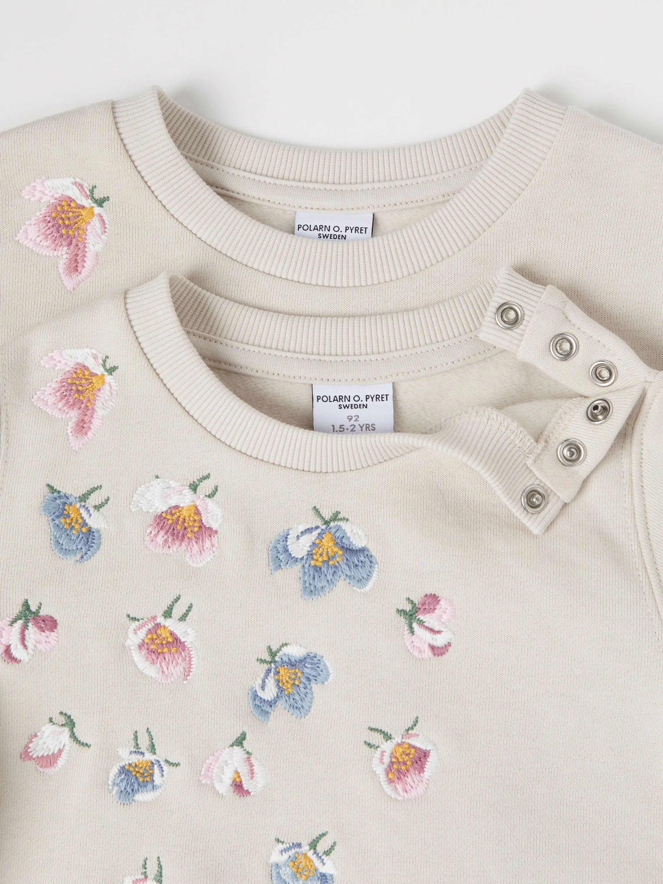 Apple Blossom Print Kids Sweatshirt