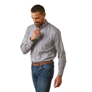 Ariat Mens Clement LS Shirt Grey Check