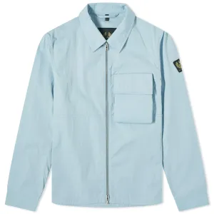 Belstaff Runner Gabardine Overshirt, Skyline Blue