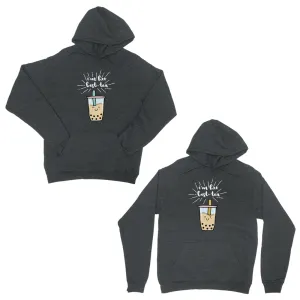 Boba Milk Best-Tea Funny BFF Matching Hoodies Cute Birthday Gift