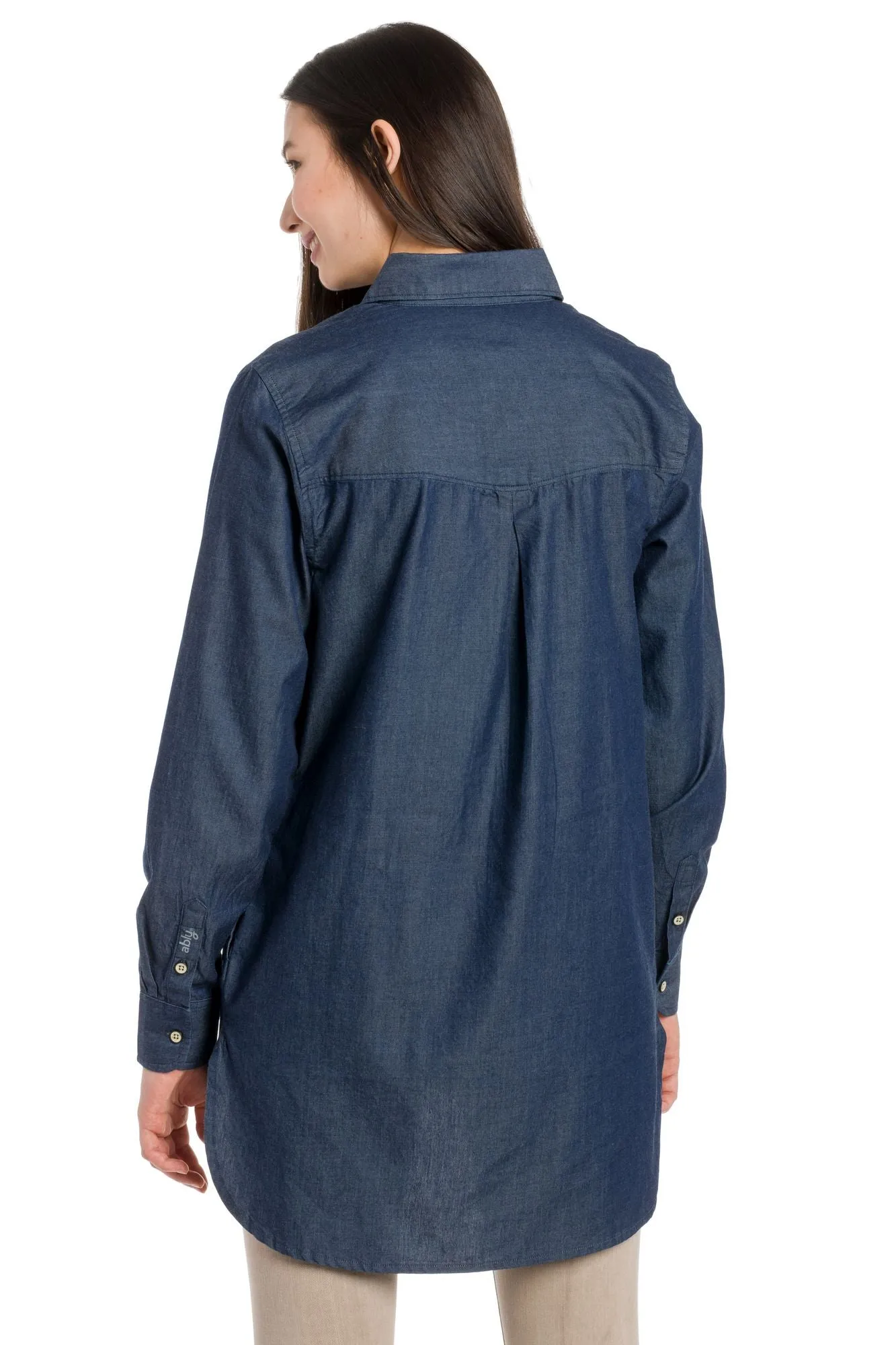 Catrine | Women's Denim Tunic Top