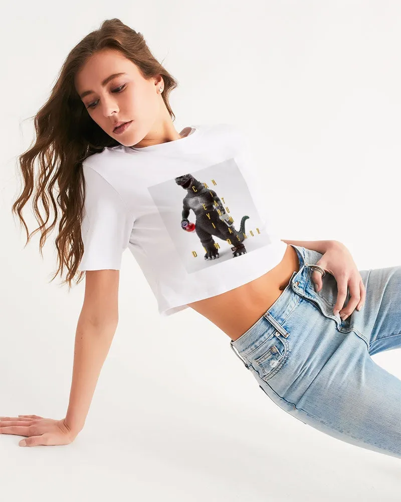 Dinsour Women's Cropped Tee