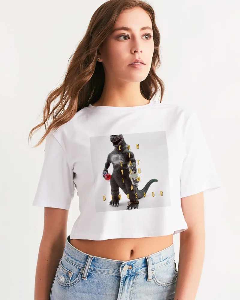 Dinsour Women's Cropped Tee