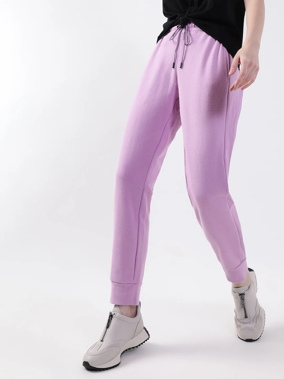 DKNY Women Purple Sweat Pants