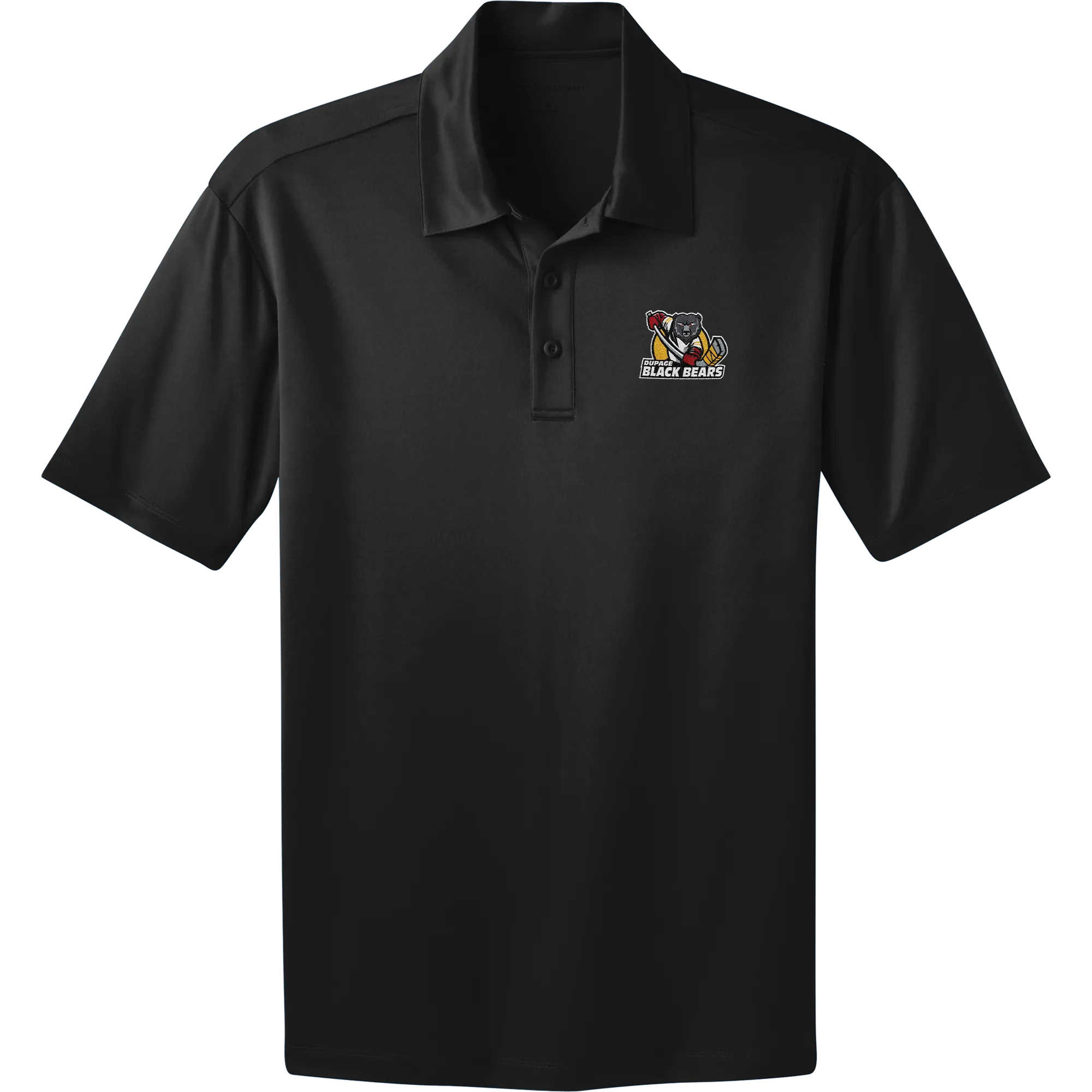 Dupage Black Bears Adult Silk Touch Performance Polo