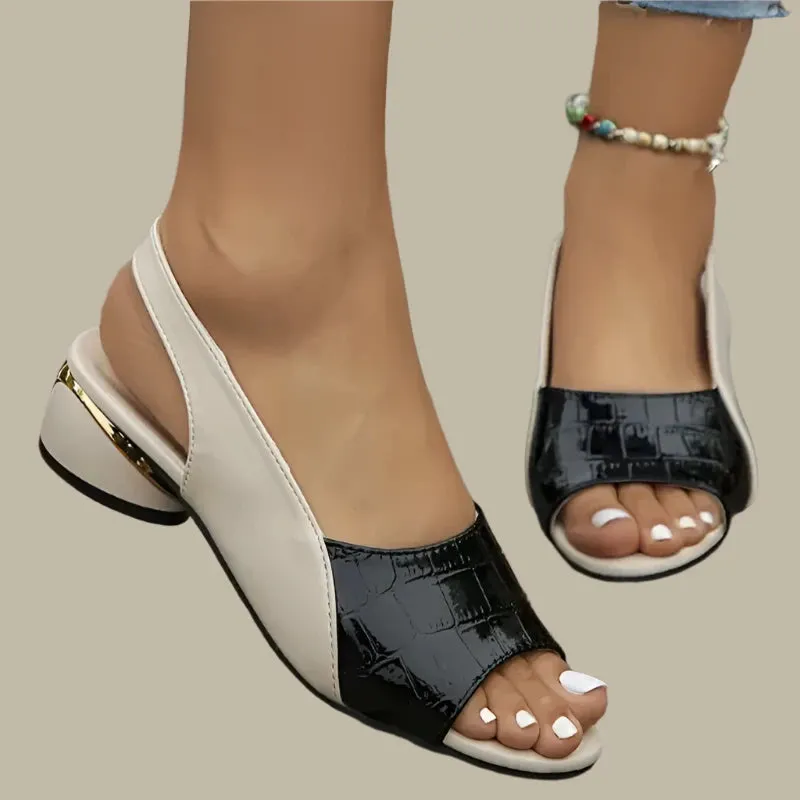 Elegant Mid-Heel Sandals