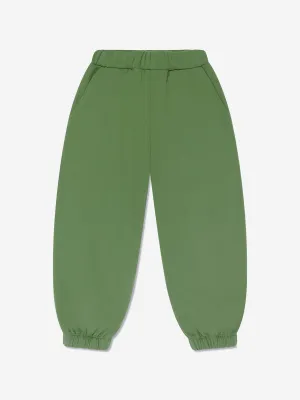 Etro Boys Branded Joggers in Green