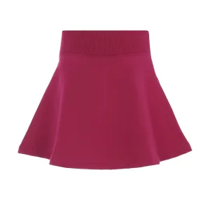 Fuchsia A-line Skirt