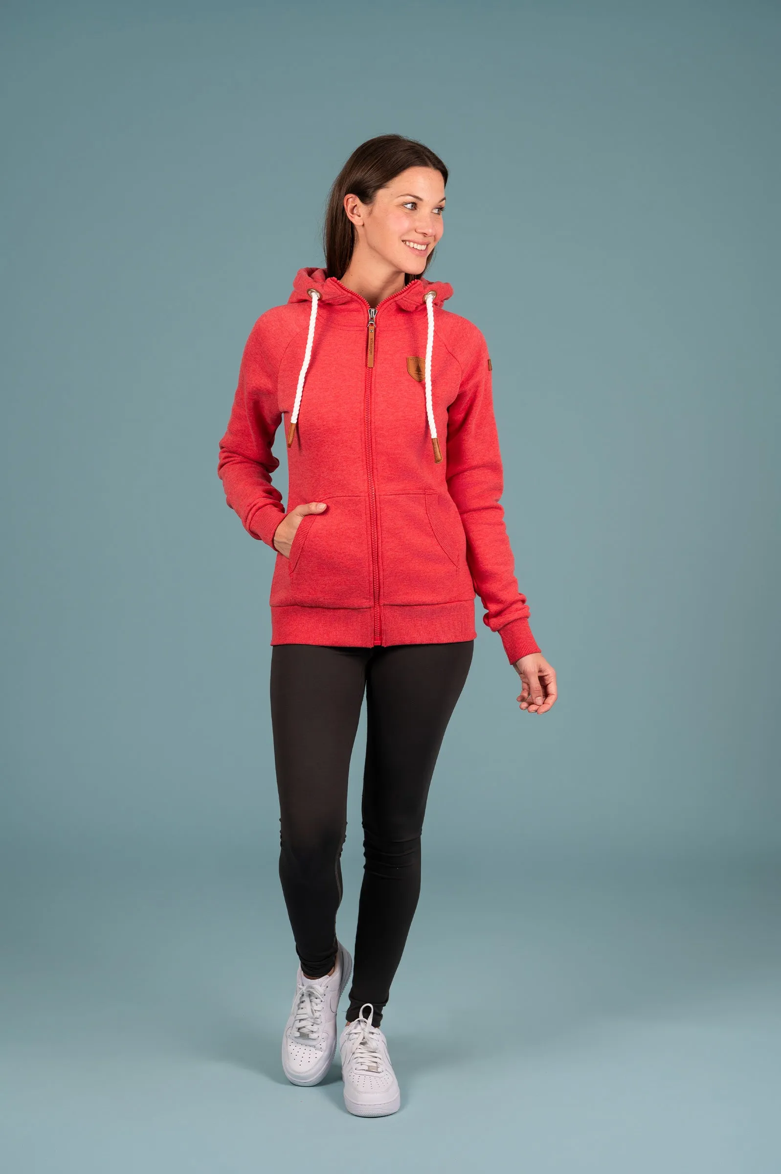 Hera Salsa Full-Zip Hoodie