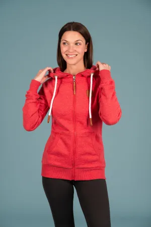 Hera Salsa Full-Zip Hoodie