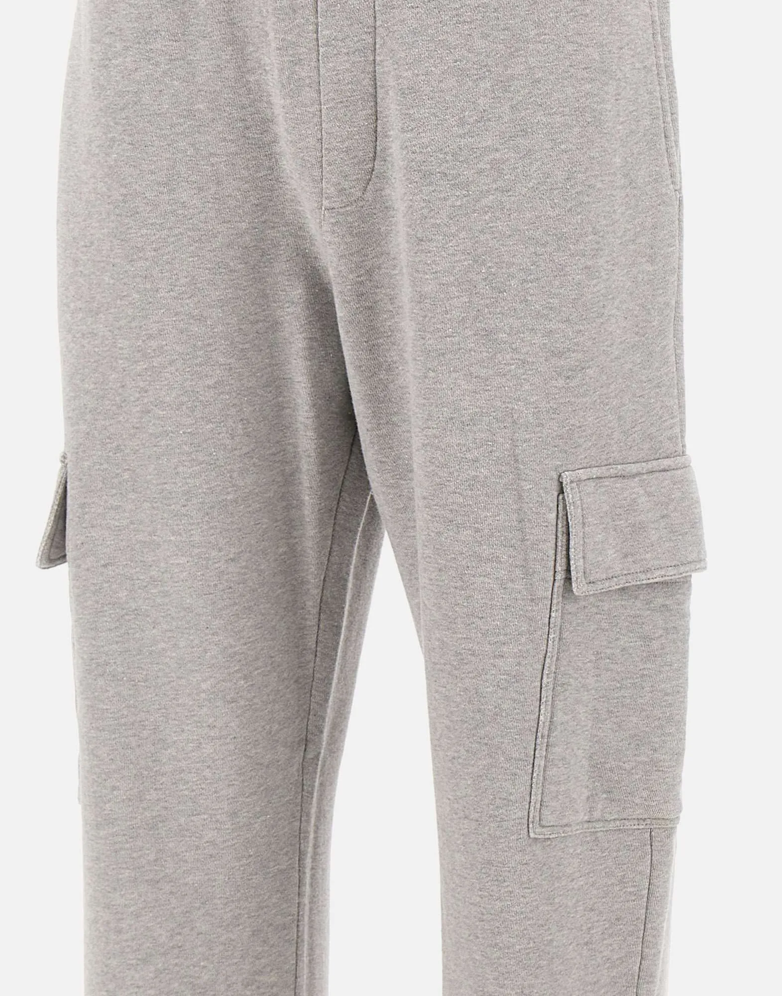 Magnus Grey Cotton Jogger Pants