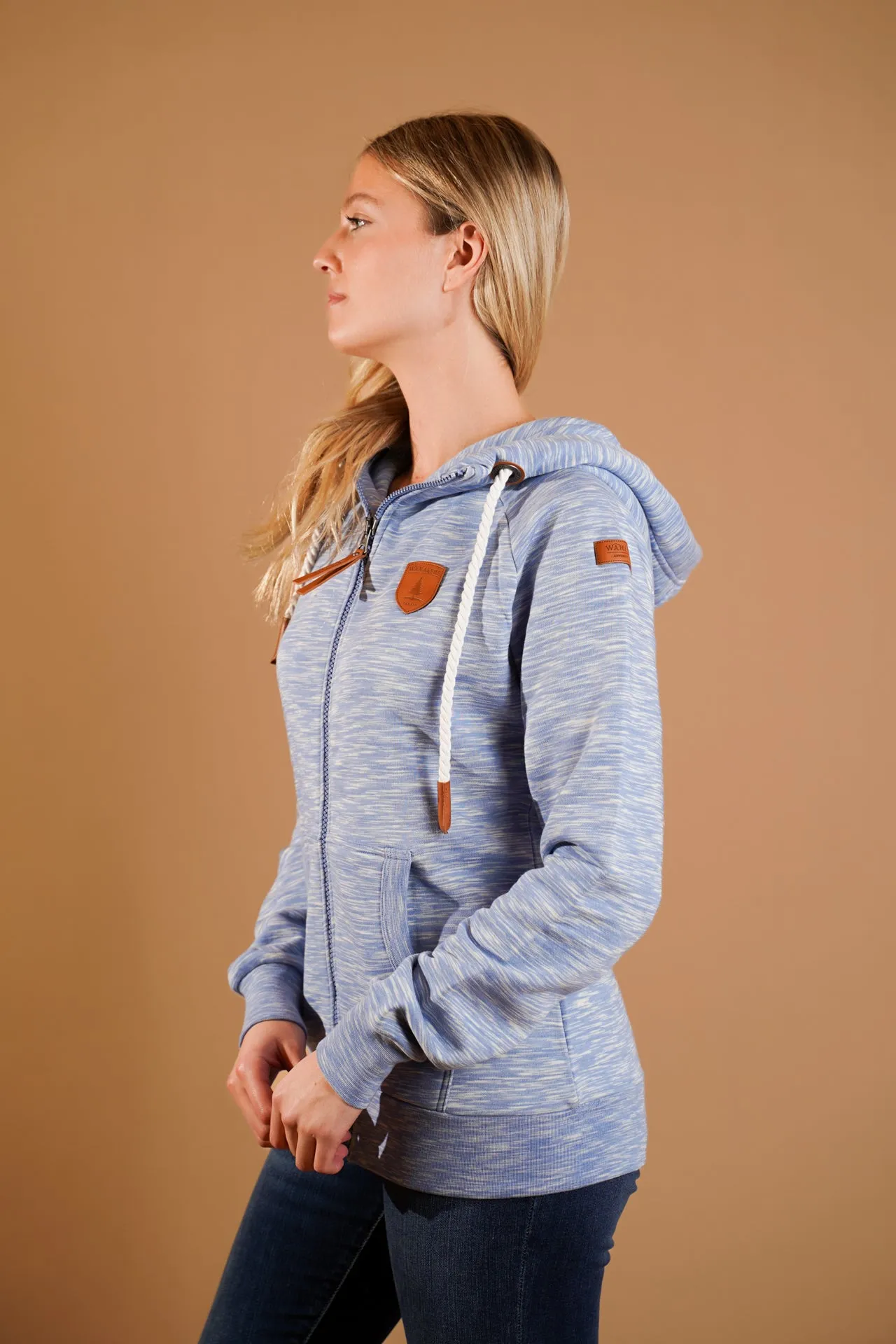 Margot SPD Blue Full-Zip Hoodie