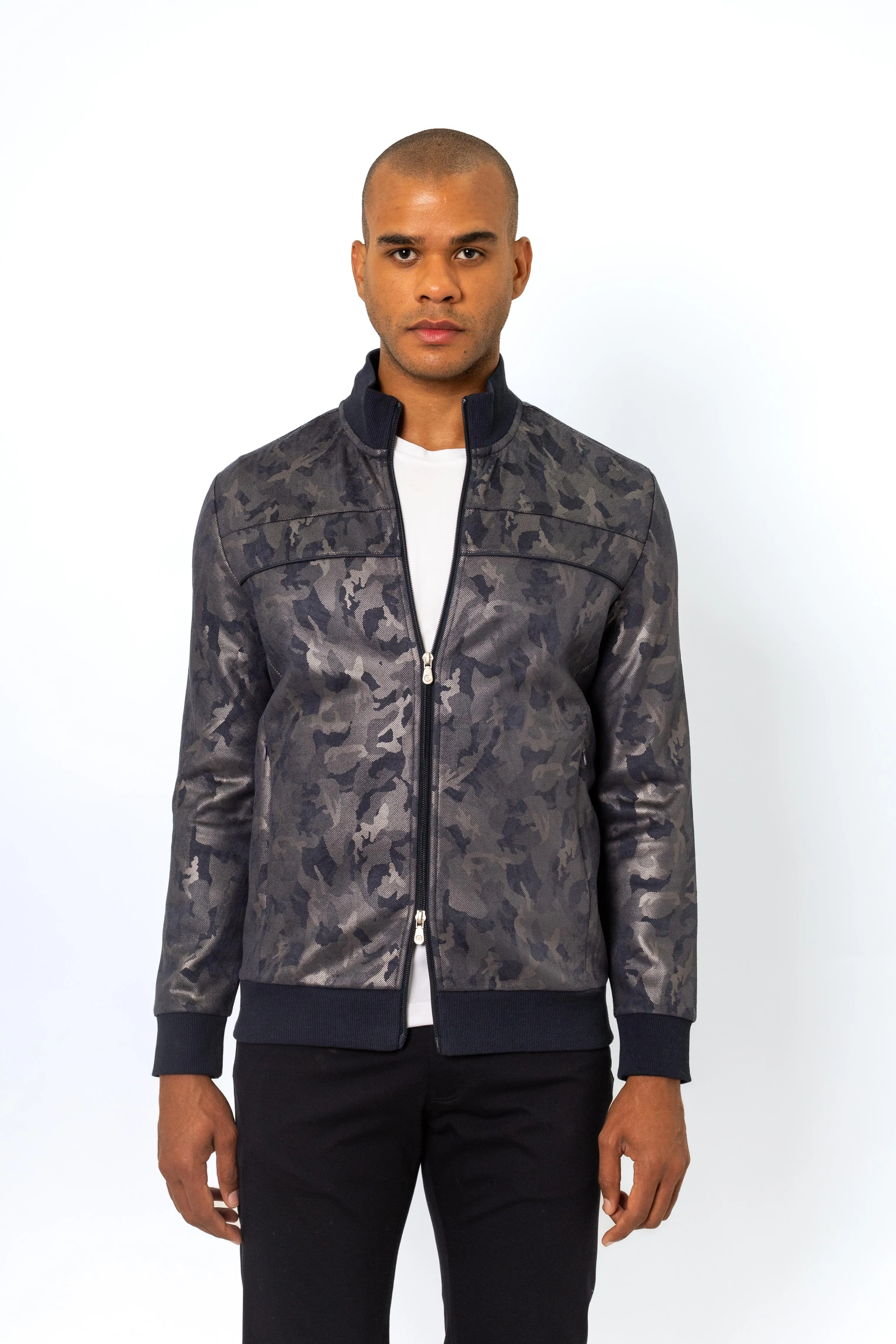 ROBERTO Camo Luxe Track Jacket