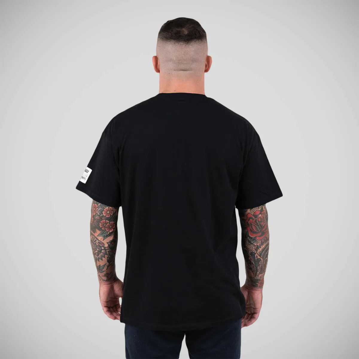 Scramble Logo Oversized Tee Black