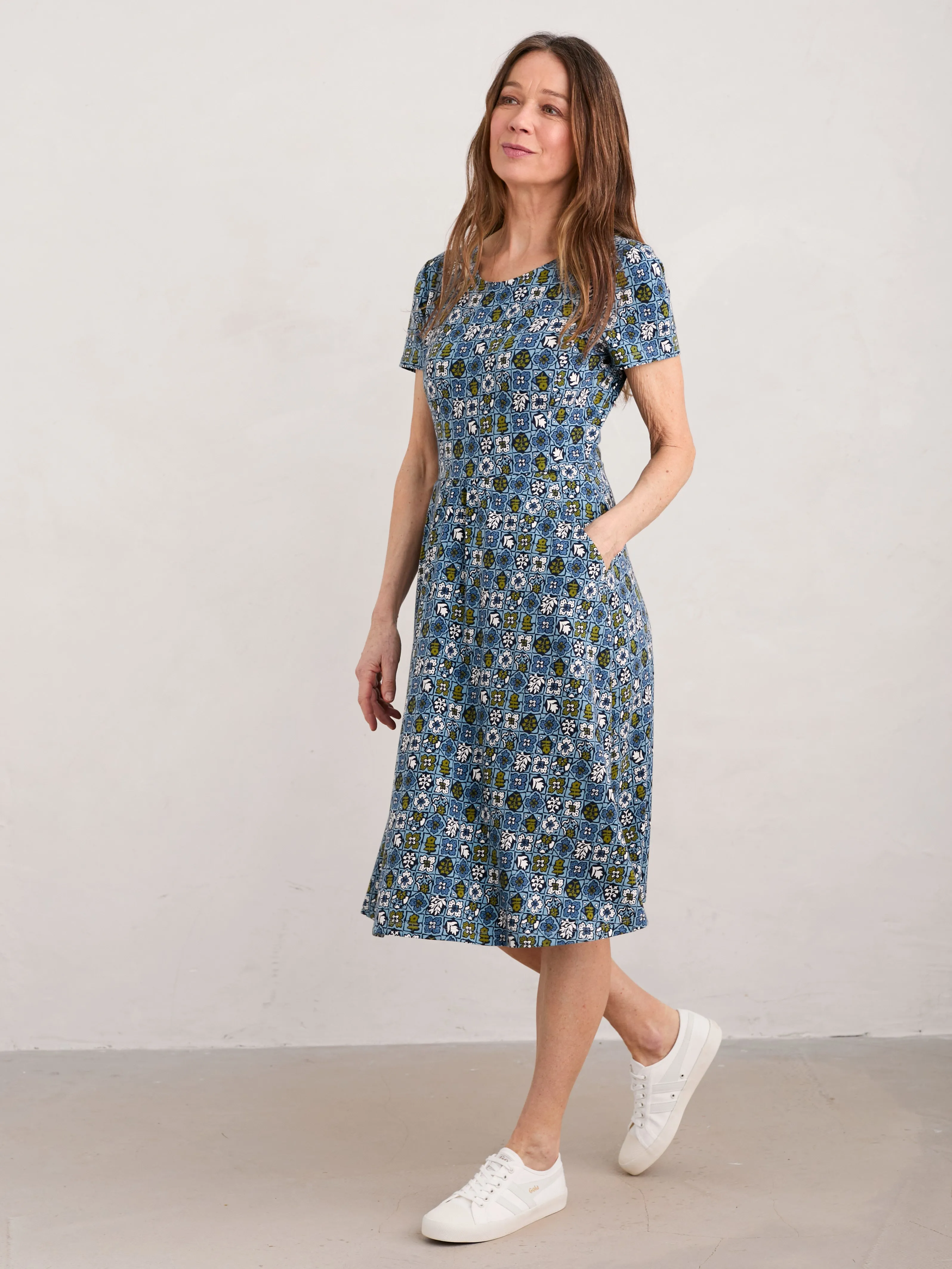 Short Sleeve April Dress