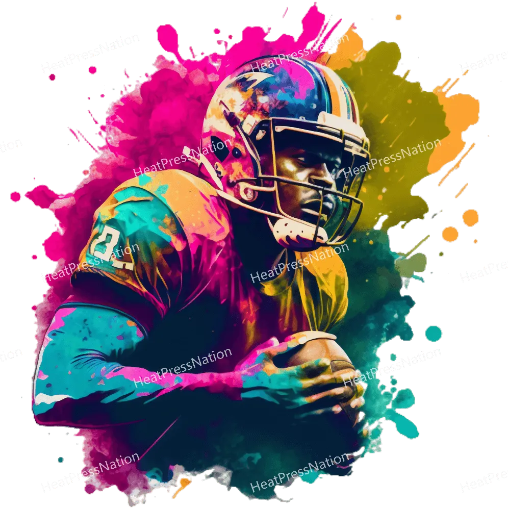 Splatter Football Design