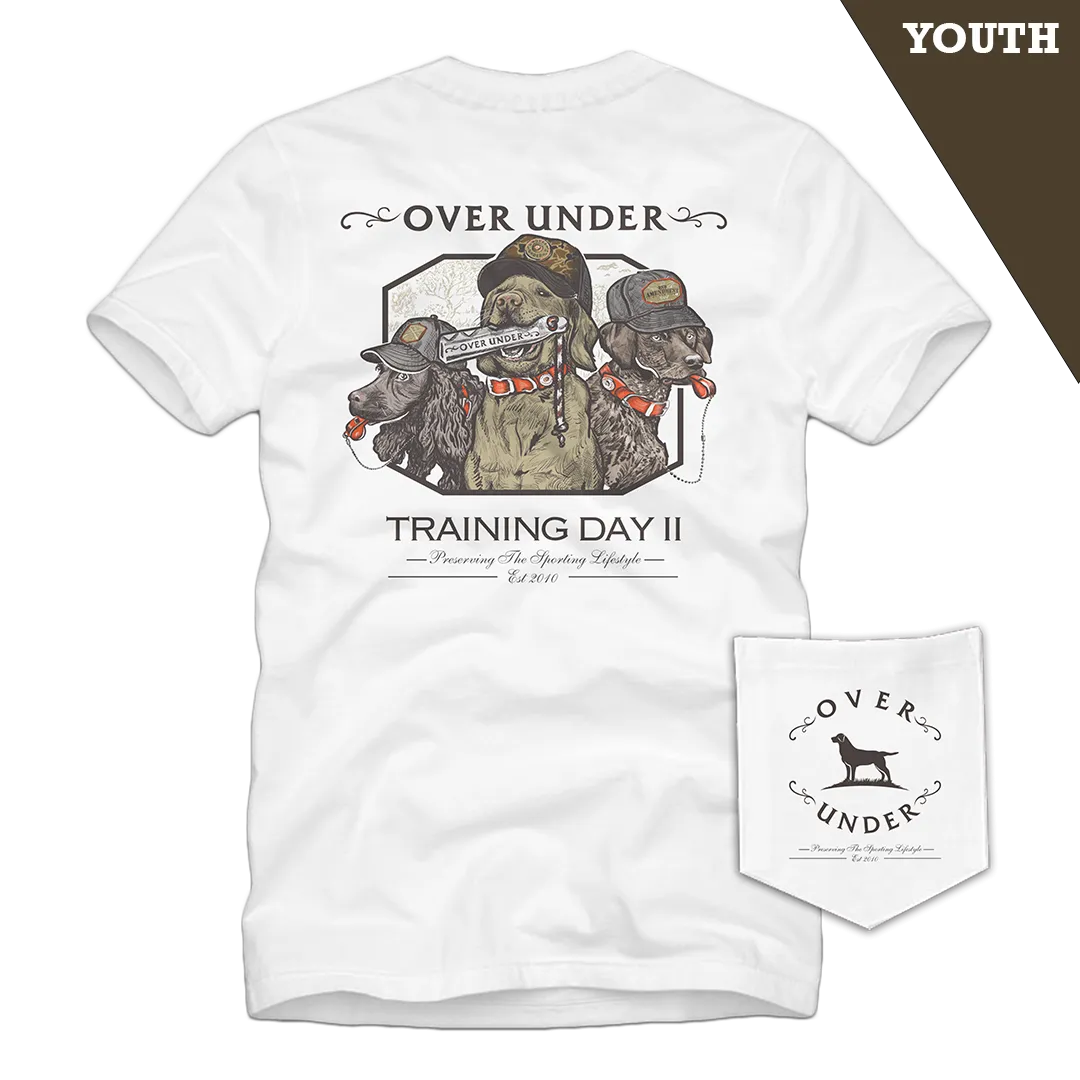 S/S Youth Training Day II T-Shirt White