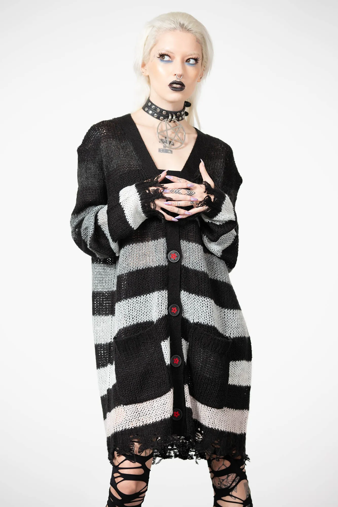 Stripe Of Evil Cardigan