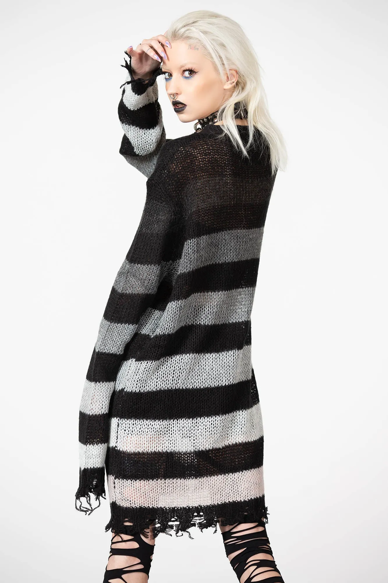 Stripe Of Evil Cardigan