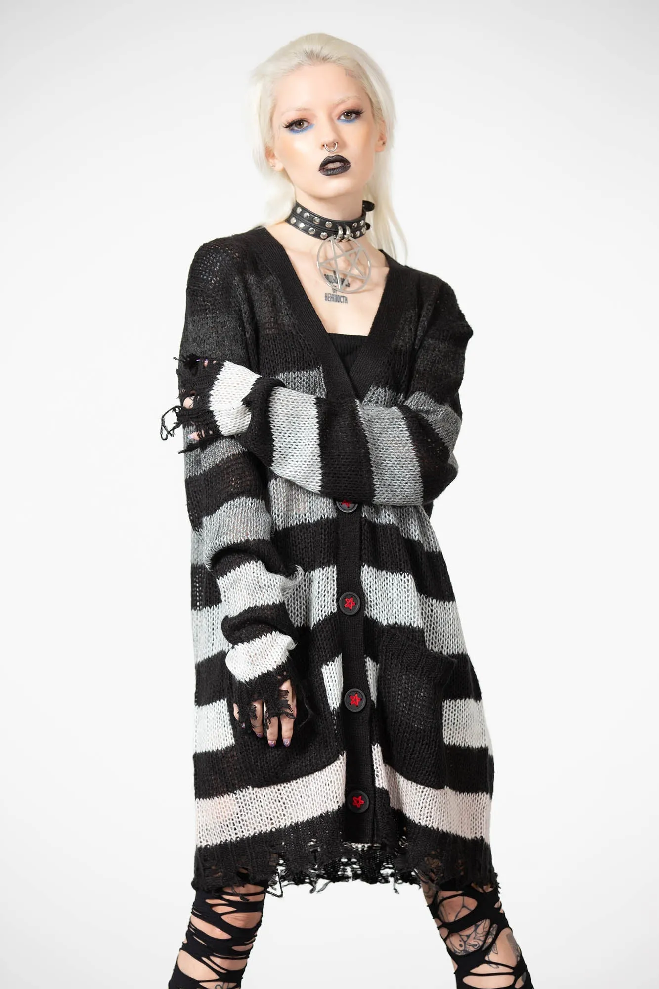 Stripe Of Evil Cardigan