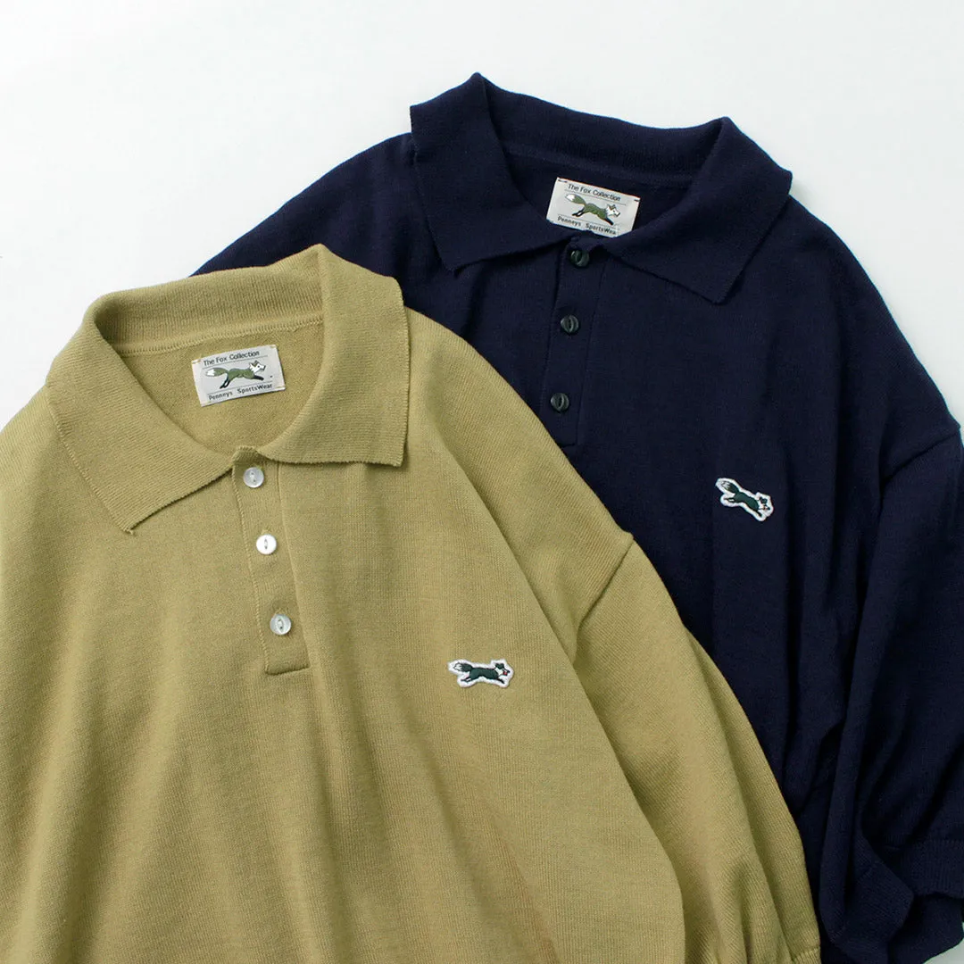 THE FOX / Fox Knit polo shirt