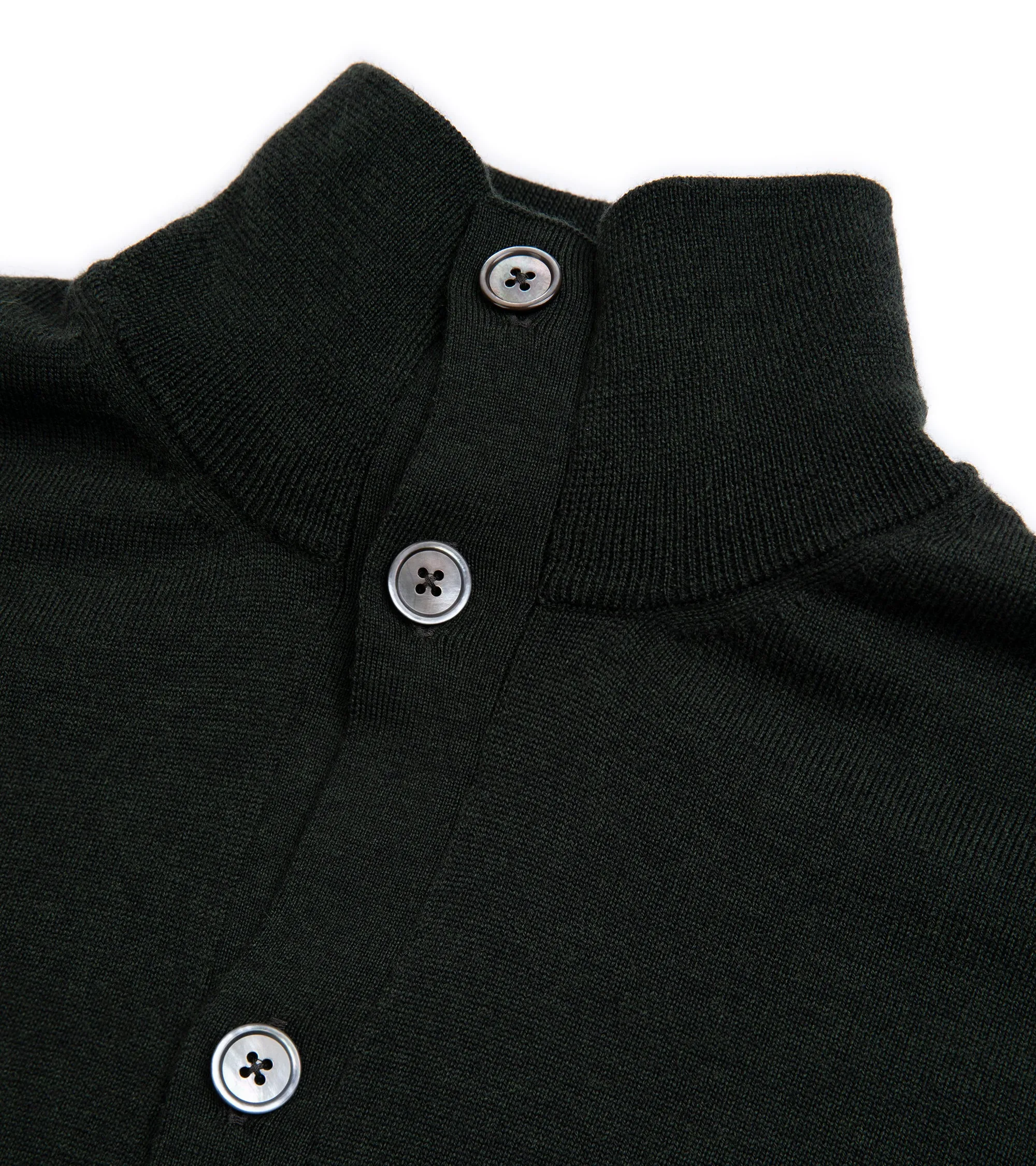 Trunk Stratton Merino Cardigan: Olive