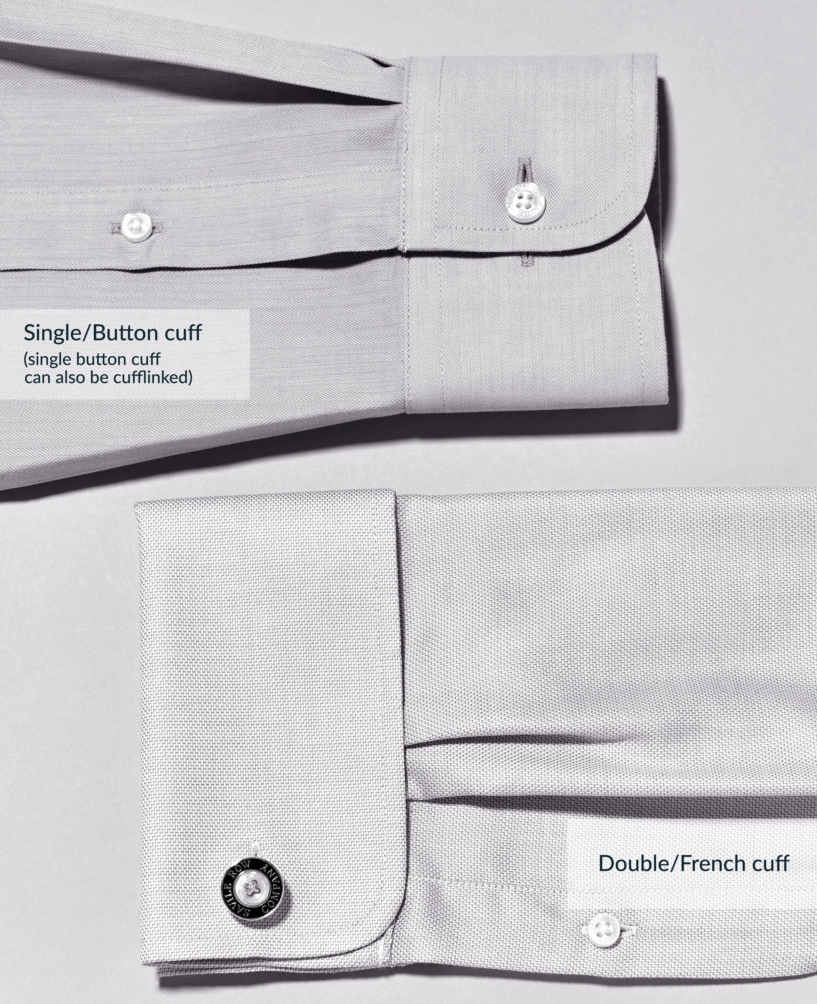 White Poplin Classic Fit Formal Shirt - Single or Double Cuff