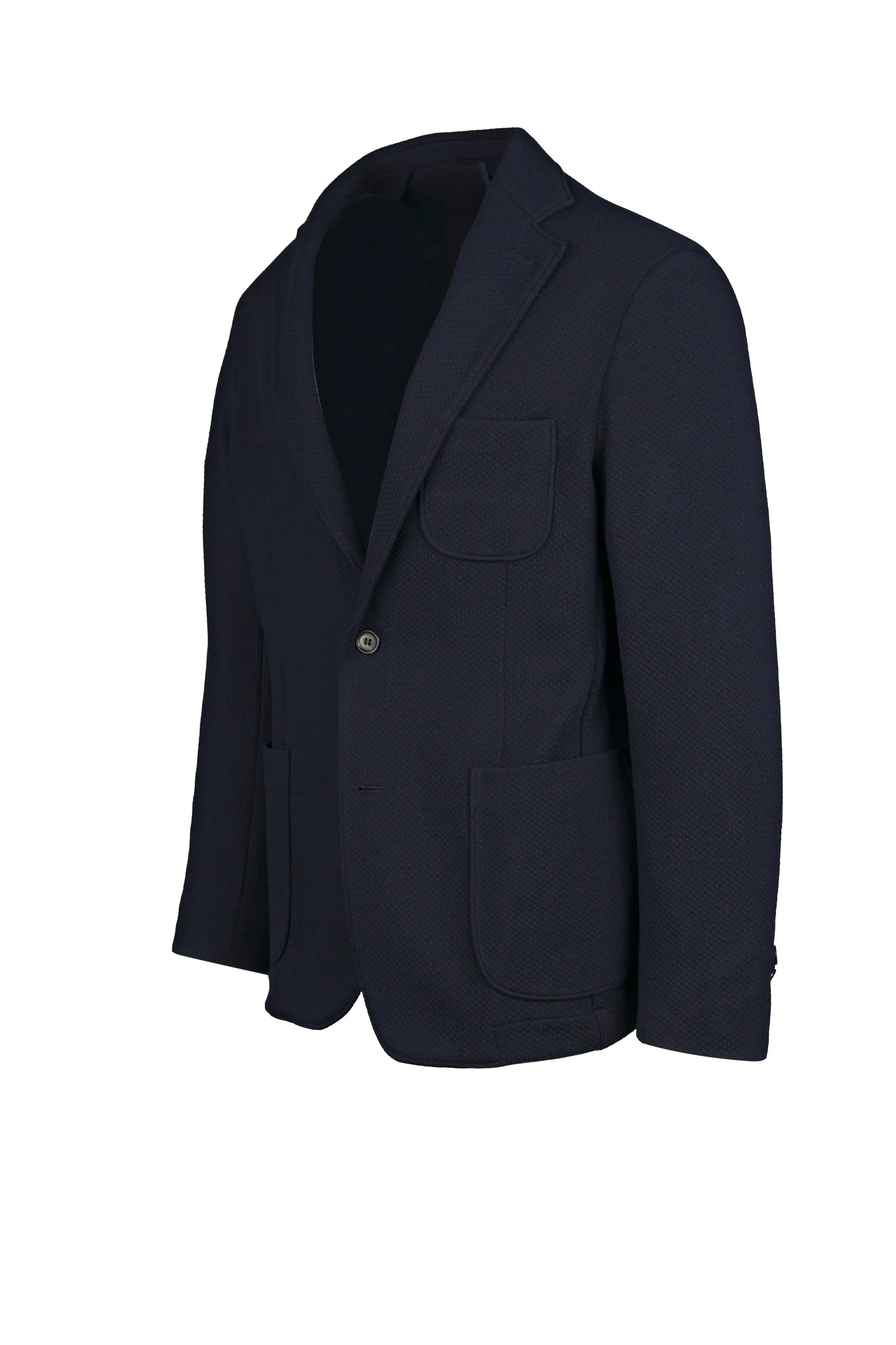 ZMART Unlined Jersey Jacquard Blazer